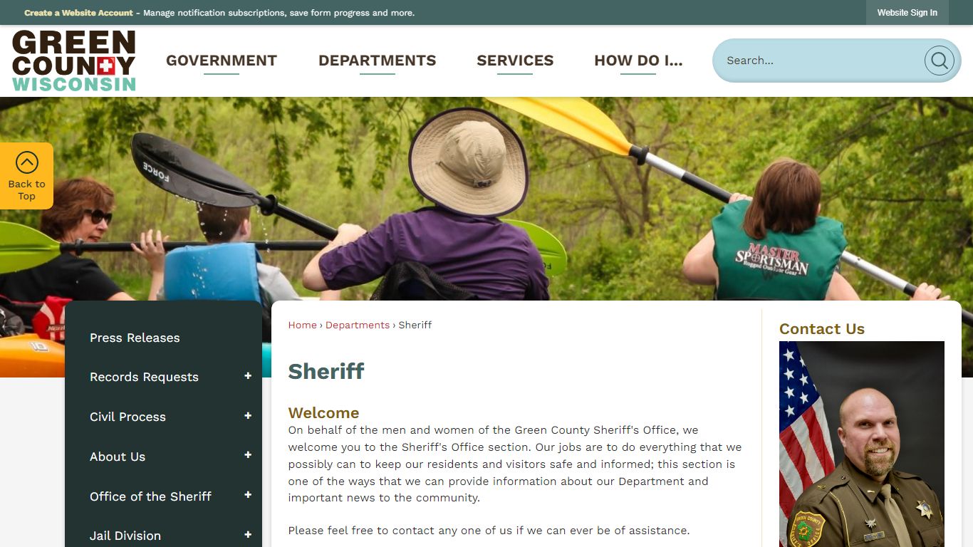 Sheriff - Green County, WI