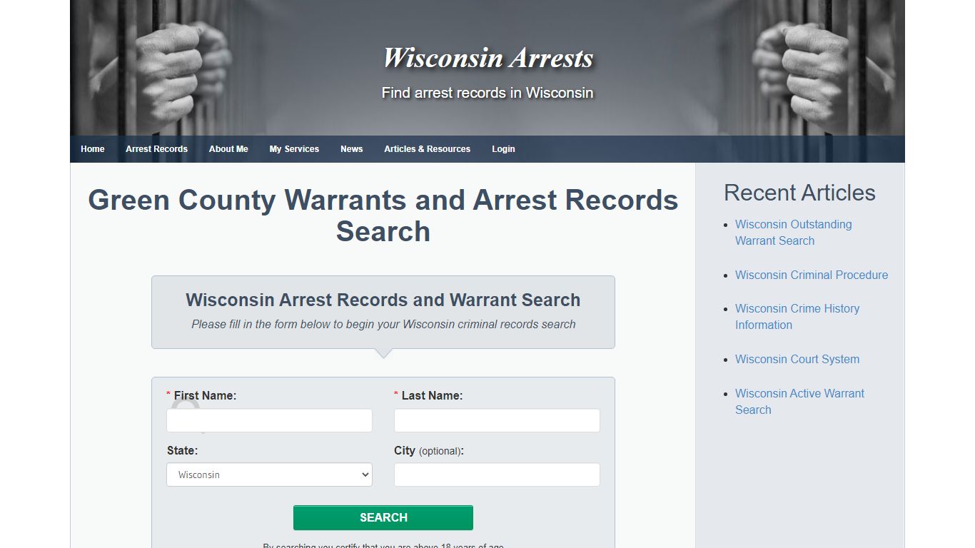 Green County Warrants and Arrest Records Search - Wisconsin Arrests